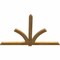 Ekena Millwork Redmond Rough Sawn Timber Gable Bracket, Western Red Cedar, 72"W x 48"H x 2"D x 4"F, 16/12 Pitch GBW072X48X0204RED00RWR - alternate 5